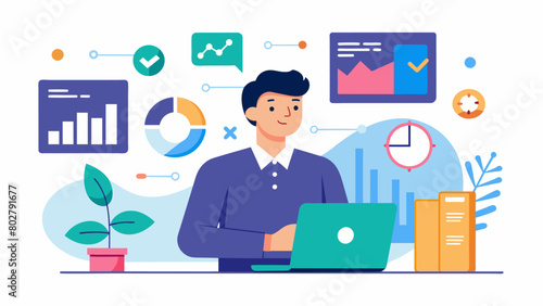 In a team of marketing professionals a team member with dyscalculia proposes a unique and costeffective approach to optimize data collection and. Vector illustration