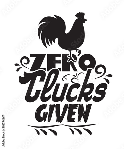 Zero clucks given photo