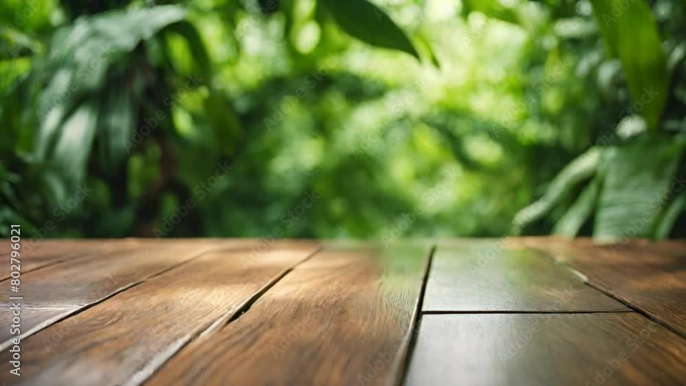 wooden table in garden wooden table in garden