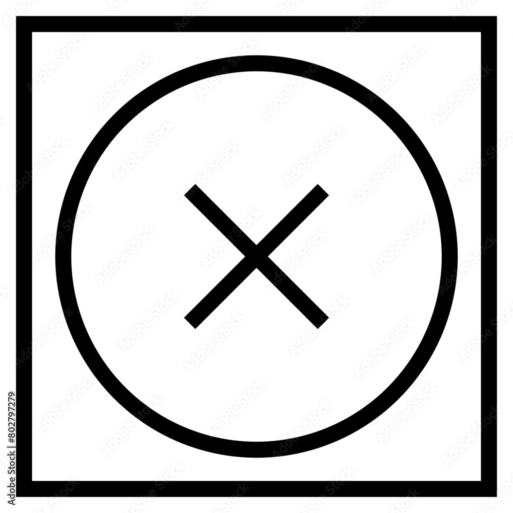 Close icon. Delete icon vector. cross sign Close icon. Delete icon vector. cross sign