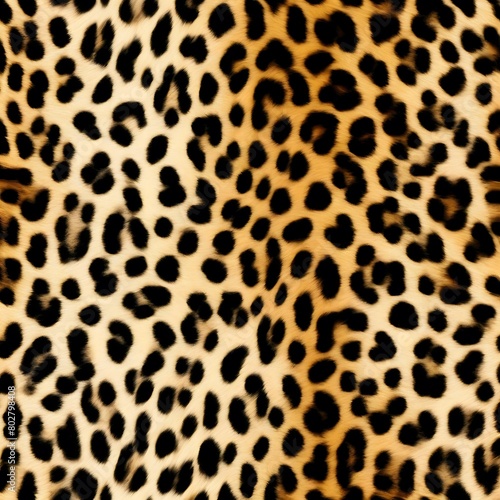  leopard print leather texture vector background fashionable pattern for printing clothes, fabric, paper.