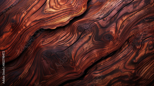 Rosewood background, wooden texture, wood natural backdrop, wood with cracks, furniture material