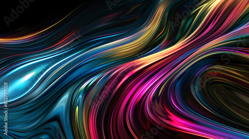 A beautiful abstract 3D background inspired by a cosmic galaxy.
