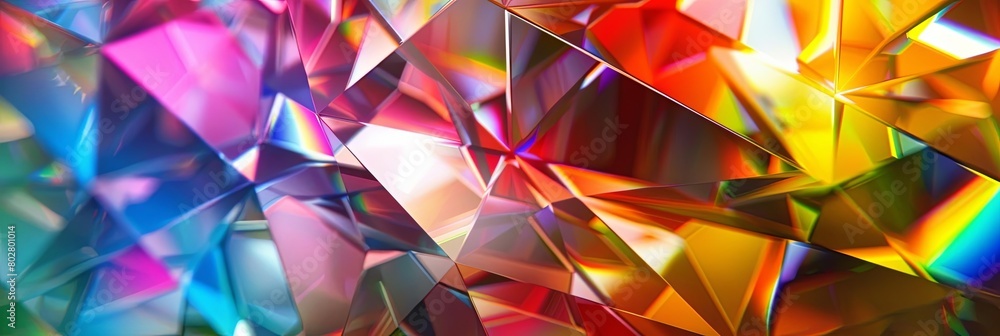 a colorful array of triangles arranged in a row from left to right, including a red triangle, a gre a colorful array of triangles arranged in a row from left to right, including a red triangle, a gre