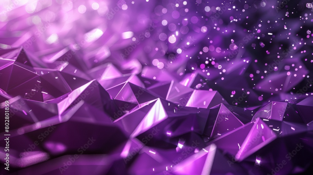Mosaic Futuristic Style with Lilac Background Mosaic Futuristic Style with Lilac Background