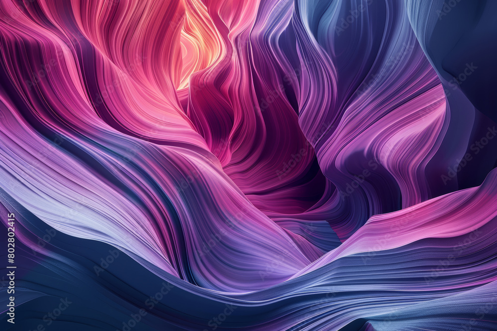 Abstract Nature Background in Pink, Purple, and Teal Abstract Nature Background in Pink, Purple, and Teal
