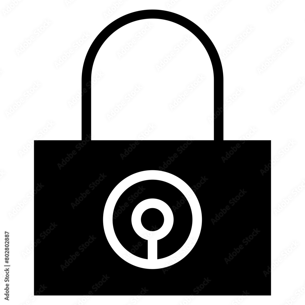 padlock icon isolated on white background padlock icon isolated on white background