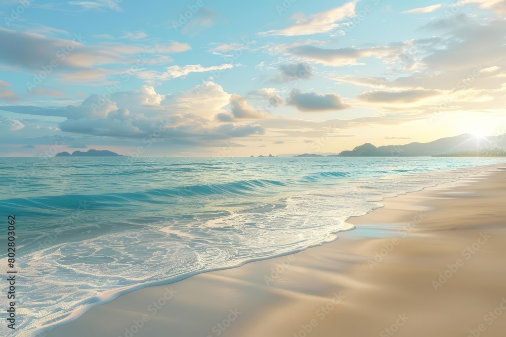 The gentle lap of the rolling wave, the soft caress of the warm sand, and the distant call of the seagulls overhead. The gentle lap of the rolling wave, the soft caress of the warm sand, and the distant call of the seagulls overhead.
