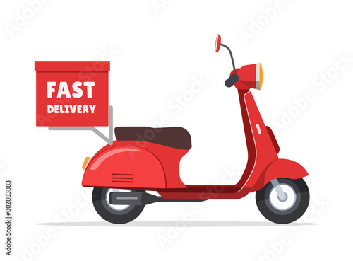retro scooter motor with delivery package good quality design