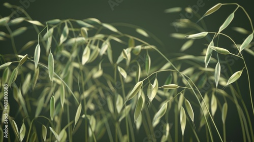 Detailed view of a bunch of grass  suitable for nature and environmental concepts