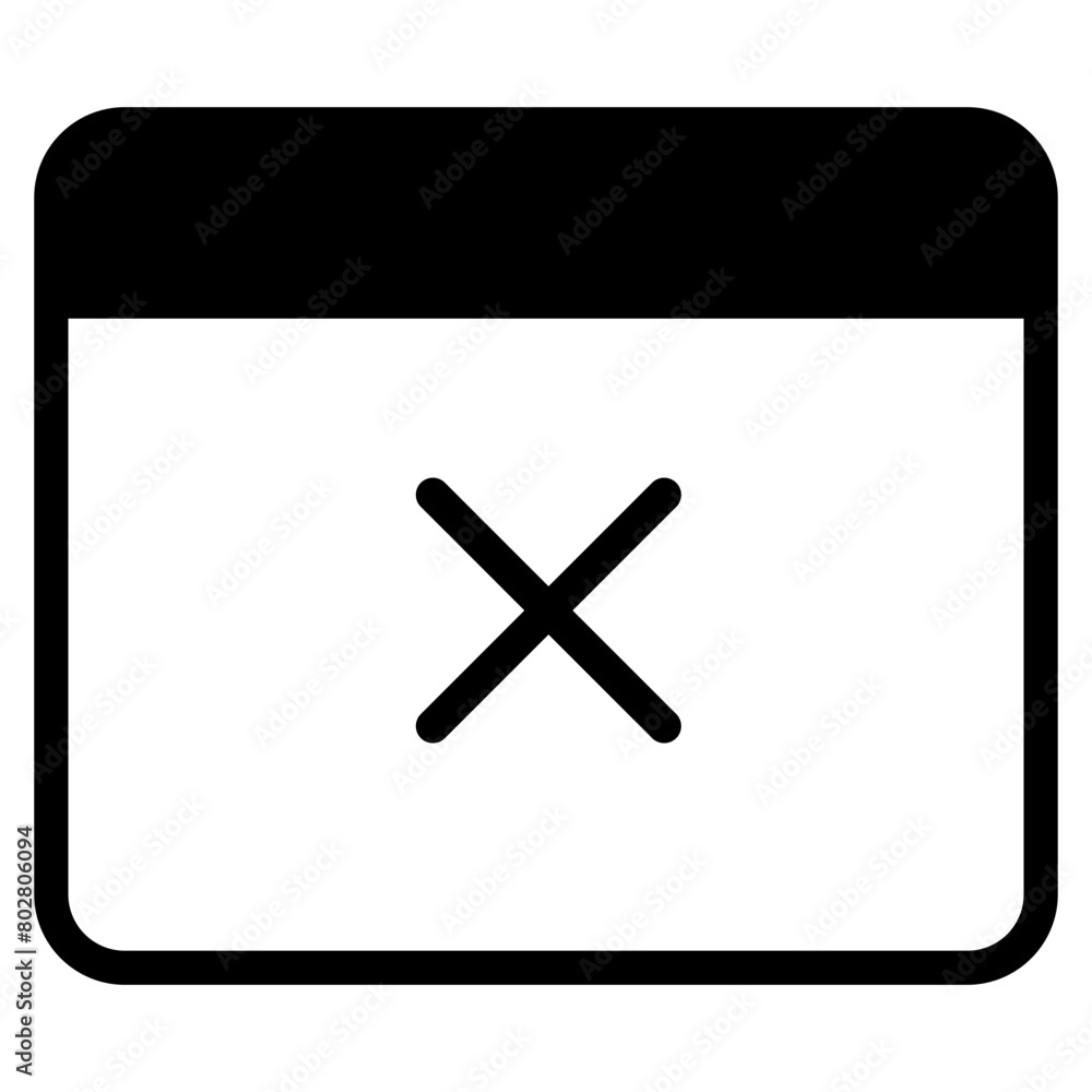 Calendar vector icon with cross symbol. Delete event or wrong date. Cancel appointment concept. Calendar vector icon with cross symbol. Delete event or wrong date. Cancel appointment concept.