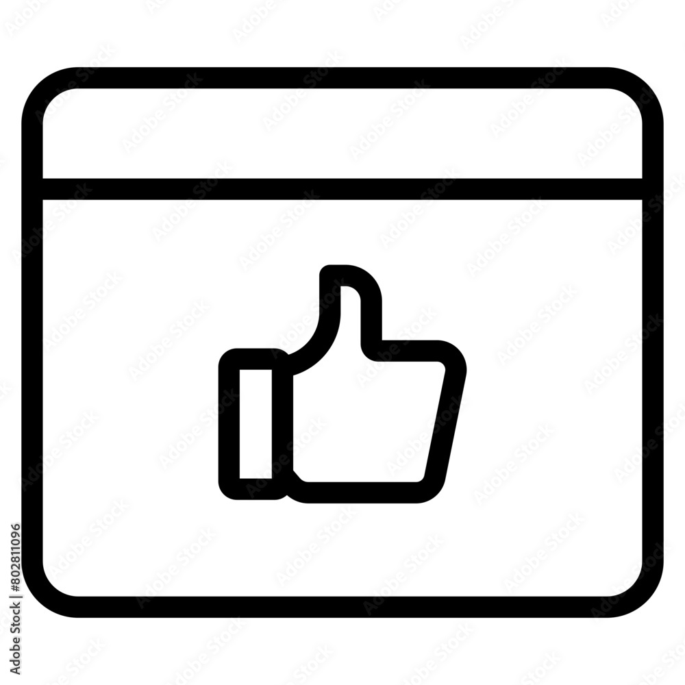 calendar with thumb up icon calendar with thumb up icon