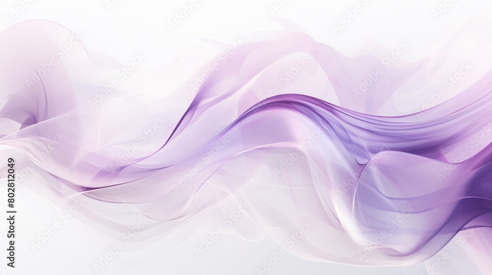 Fototapeta premium Elegant Purple Waves