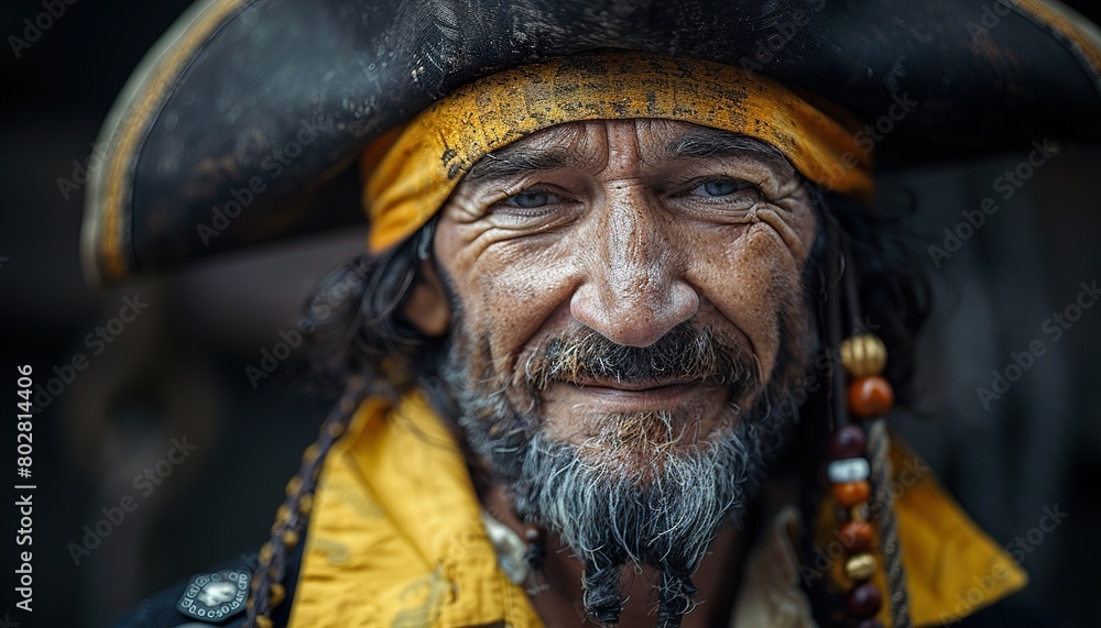 Smiling pirate Smiling pirate