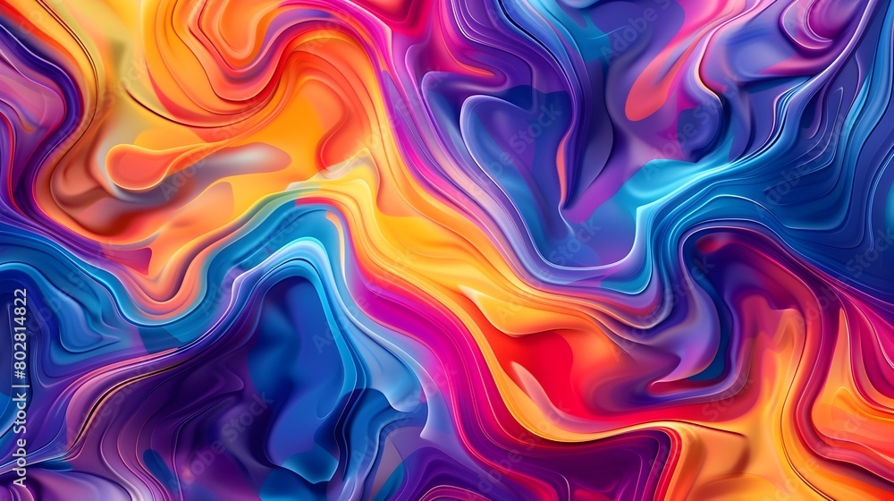 Vibrant Swirling Shapes in Dynamic Abstract Backdrop for Digital Art Presentations and Packaging Design Vibrant Swirling Shapes in Dynamic Abstract Backdrop for Digital Art Presentations and Packaging Design