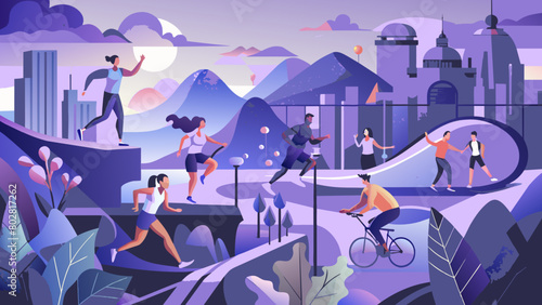 health, running, jumping, swimming, cycling, tennis