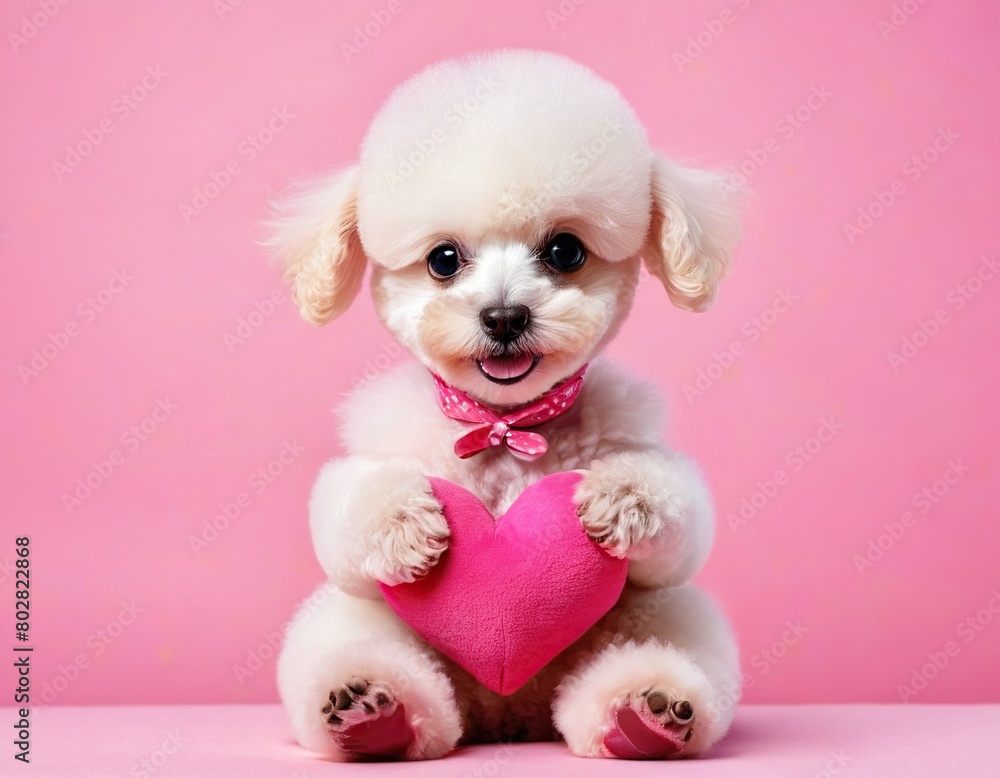 chihuahua puppy with pink ribbon chihuahua puppy with pink ribbon