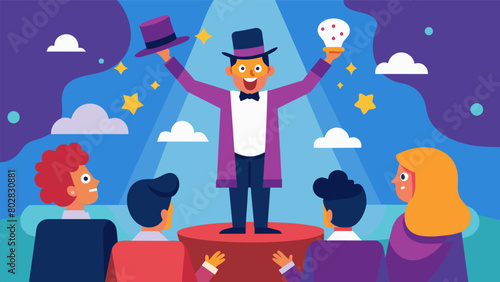 The audience was left questioning their own memory as the magician appeared to make objects disappear and reappear in different locations playing.