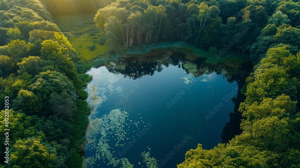 view of the lake