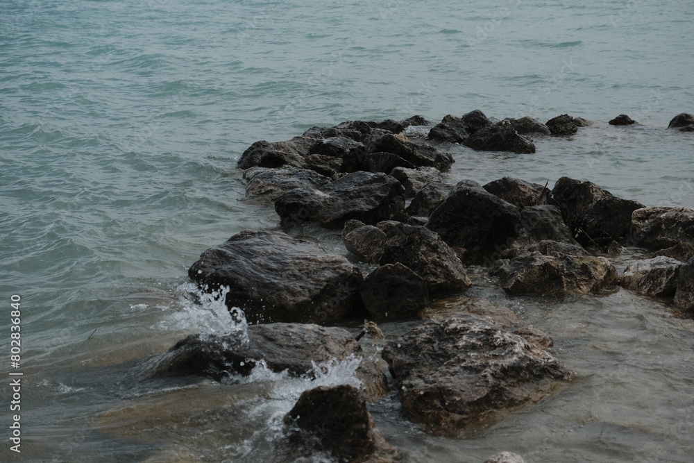 waves on the rocks waves on the rocks