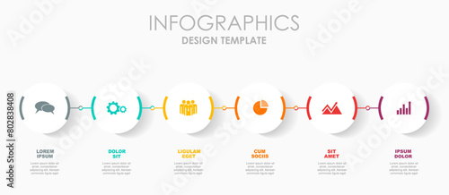 Infographic design template with place for your data. Vector illustration.
