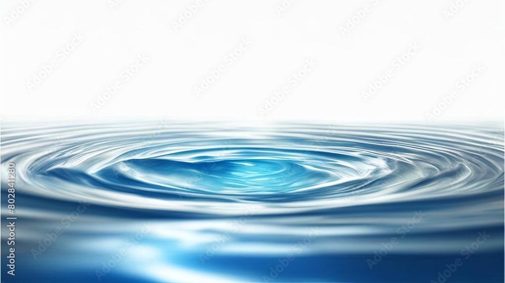 Blue fresh water surface with waves Blue fresh water surface with waves