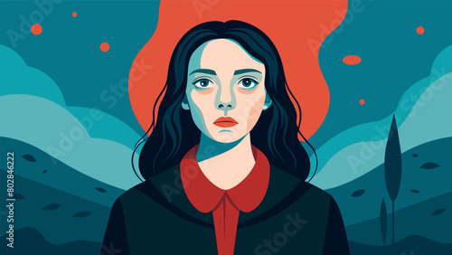 Through a poignant drama about a young womans journey with bipolar disorder a director with the same condition brings a raw and authentic perspective. Vector illustration