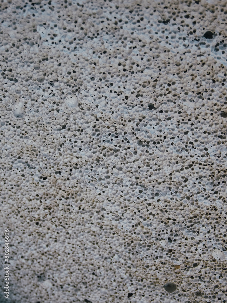 Texture of aerated concrete. What's inside a building block? White aerated concrete texture or background Texture of aerated concrete. What's inside a building block? White aerated concrete texture or background