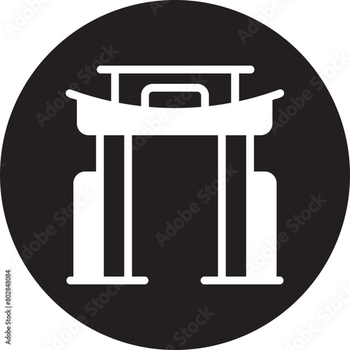 gate glyph icon