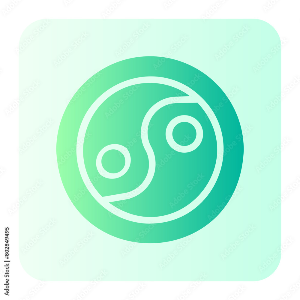 feng shui gradient icon feng shui gradient icon