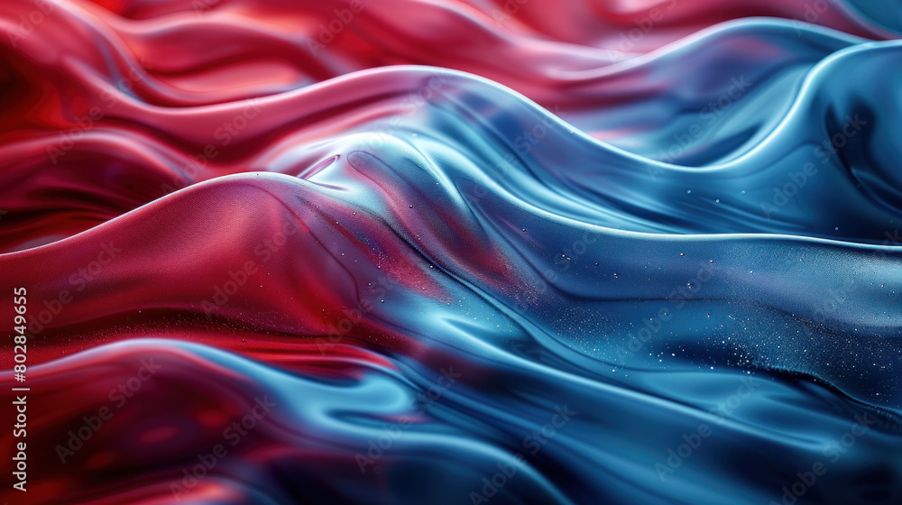 Blue and Red Wavy Background Blue and Red Wavy Background