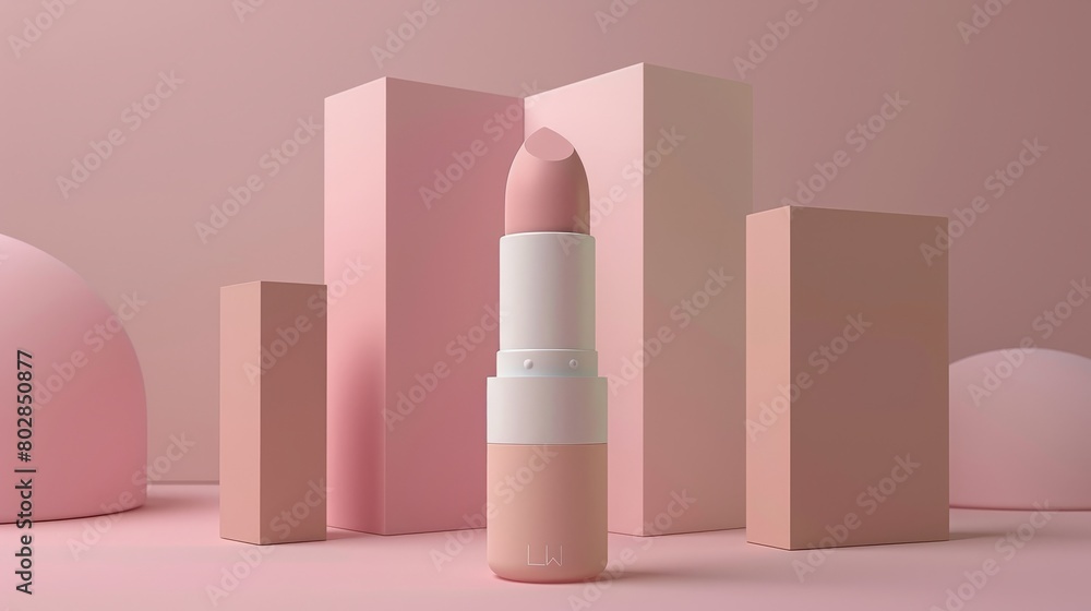 Classic lipstick in the background Classic lipstick in the background