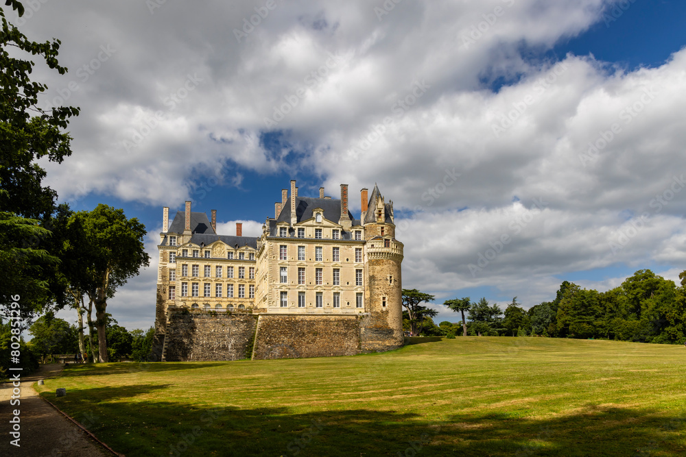 Chateau de Brissac, Brissac-Quince, Pays de la Loire, France Chateau de Brissac, Brissac-Quince, Pays de la Loire, France