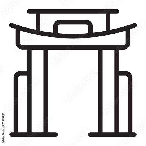 gate line icon