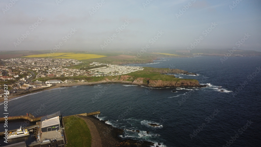 Fototapeta premium Eyemouth, Scottish Borders, Scotland