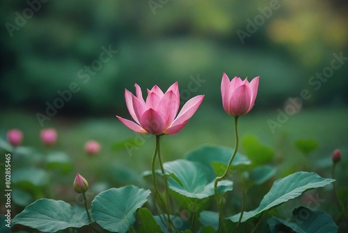 pink lotus flower