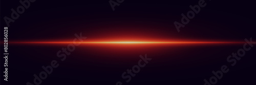 Red neon rays of light. A flash of magical line and glare.