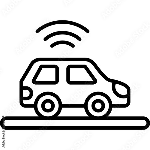 Self Driving Icon