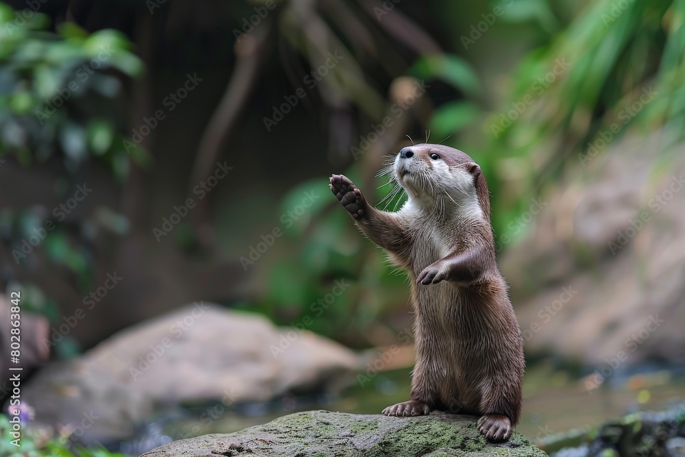 Obraz premium Otter day