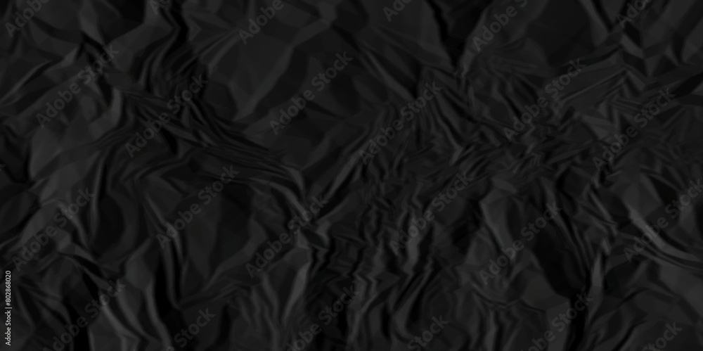 Black crumpled paper texture. Black wrinkled paper texture. Black paper texture. Black crumpled and top view textures can be used for background of text or any contents. Black crumpled paper texture. Black wrinkled paper texture. Black paper texture. Black crumpled and top view textures can be used for background of text or any contents.