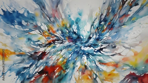 abstract watercolor hand painted,Enviroment Conservation Handabstract watercolor hand painted