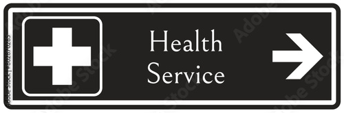 Health service sign