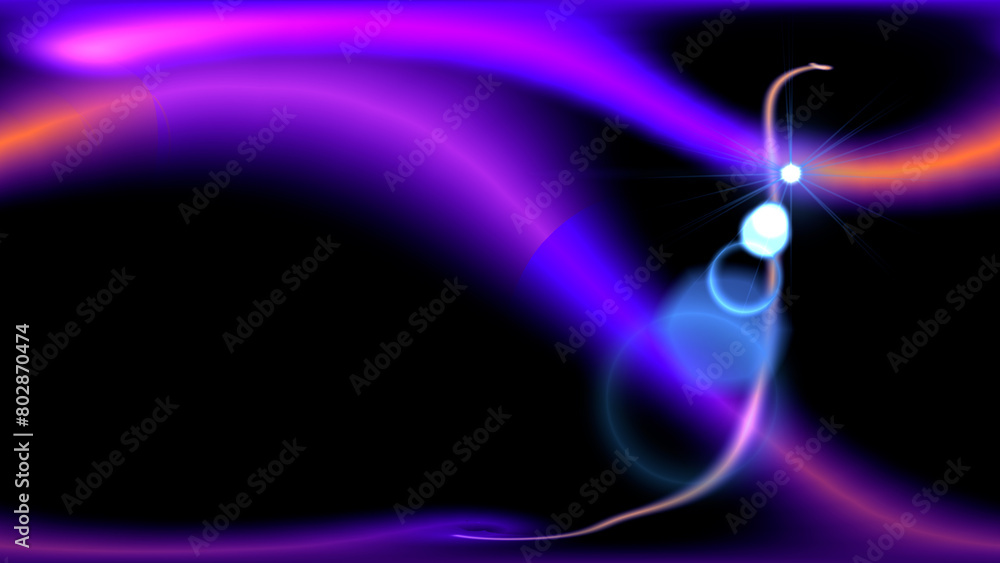 abstract background with glowing lines