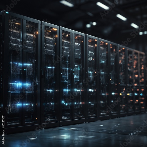 Illuminated Data Highway: Inside the Digital Fortress