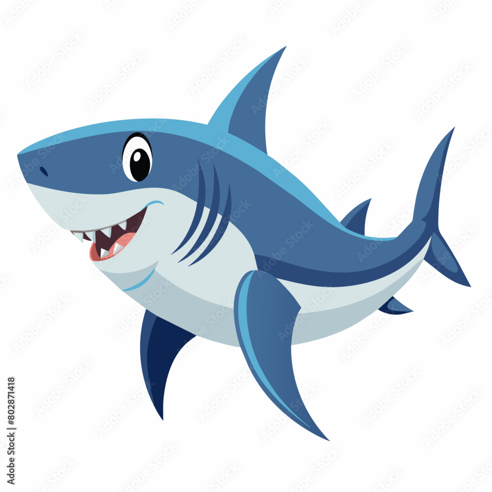 Shark vector art illustration (9) Shark vector art illustration (9)