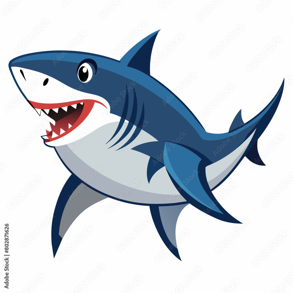 Shark vector art illustration (20) Shark vector art illustration (20)