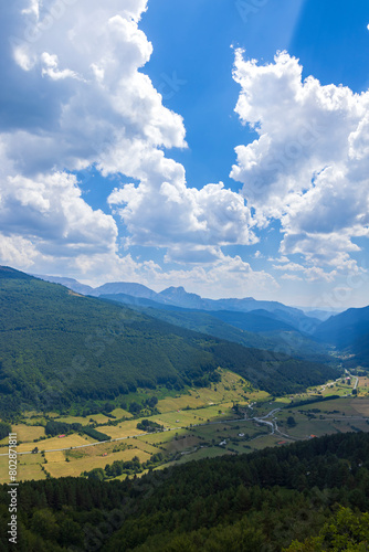 Typical  landscape near Portillo de Eraize and Col de la Pierre St Martin, Spanish French border in the Pyrenees, Spain © Richard Semik
