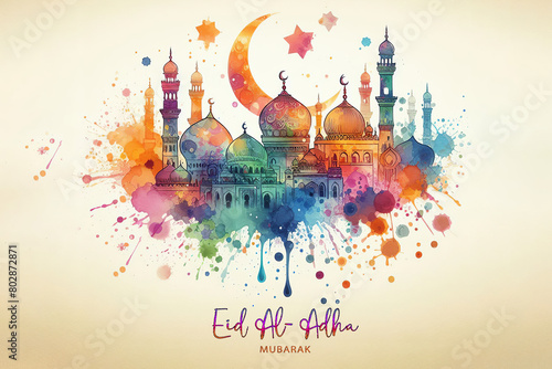 Eid al-adha ilustración 