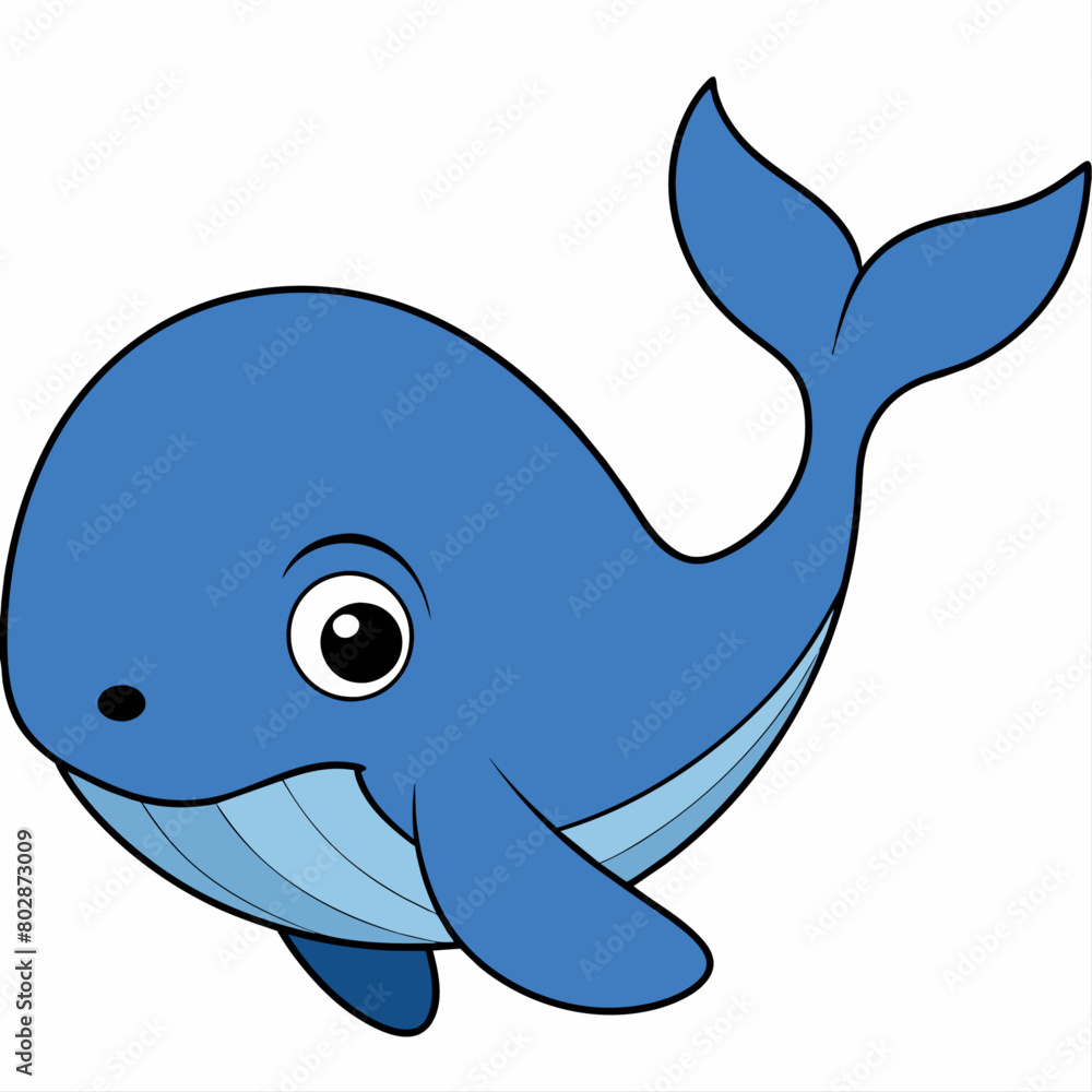 Whale vector clipart art illustration (35) Whale vector clipart art illustration (35)