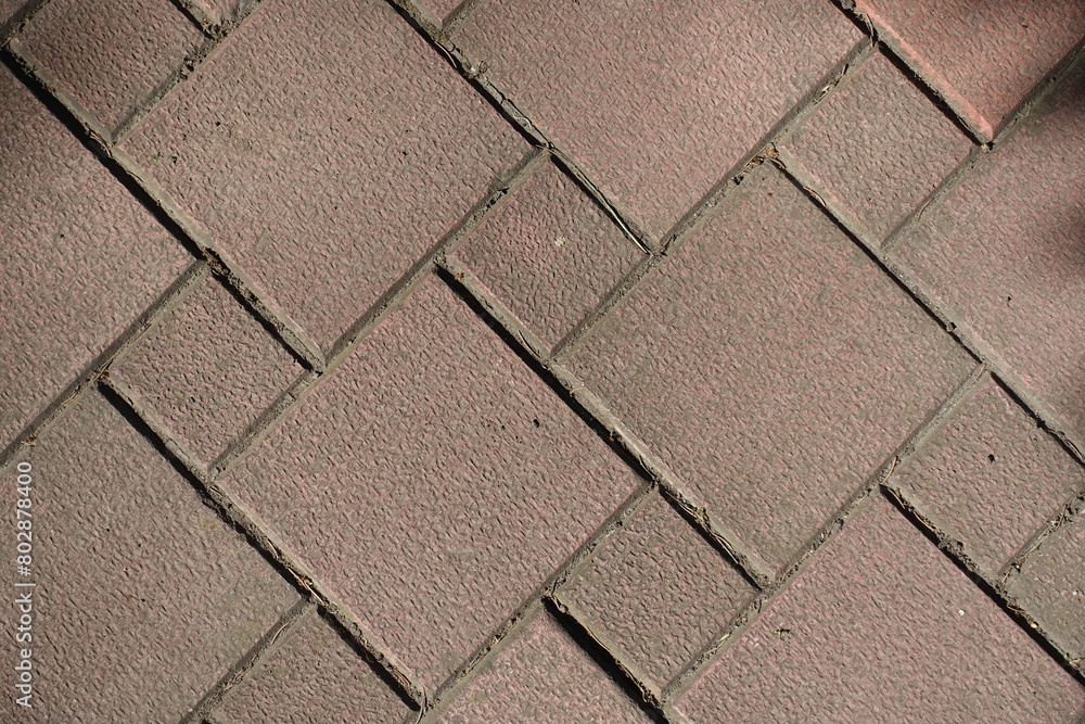 Backdrop - pale pink concrete pavement with hopscotch layout Backdrop - pale pink concrete pavement with hopscotch layout